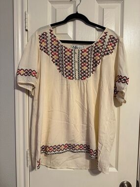 L & B Size Xl Blouse NWOT